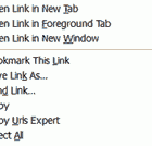 Quickly Open A Non-Clickable Website Link In A New Tab