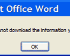 How To Fix A Cannot Download The Information You Requested Error Message On Hyperlinks