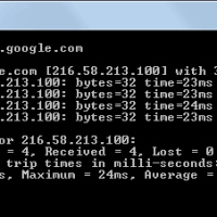 ping google.com