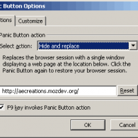 panic button